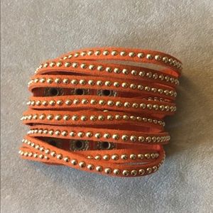 Leather Studded Bracelet